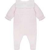 KATIE Baby Pink Velour All In One
